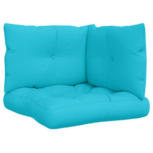 Palletkussens 3 st oxford stof turquoise Turquoise Hoekbank