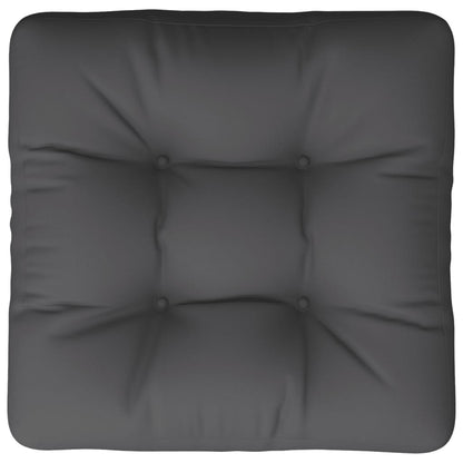 Palletkussen 60x61,5x10 cm stof antracietkleurig