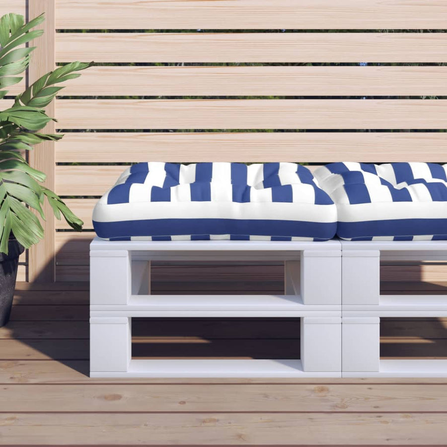 Palletkussen Gestreept 58X58X10 Cm Oxford Stof 1