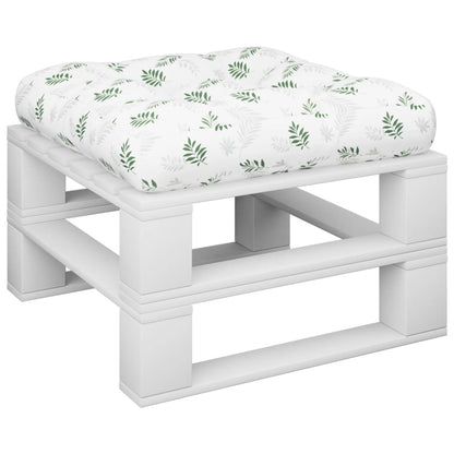 Palletkussen Bladpatroon 58X58X10 Cm Oxford Stof 1