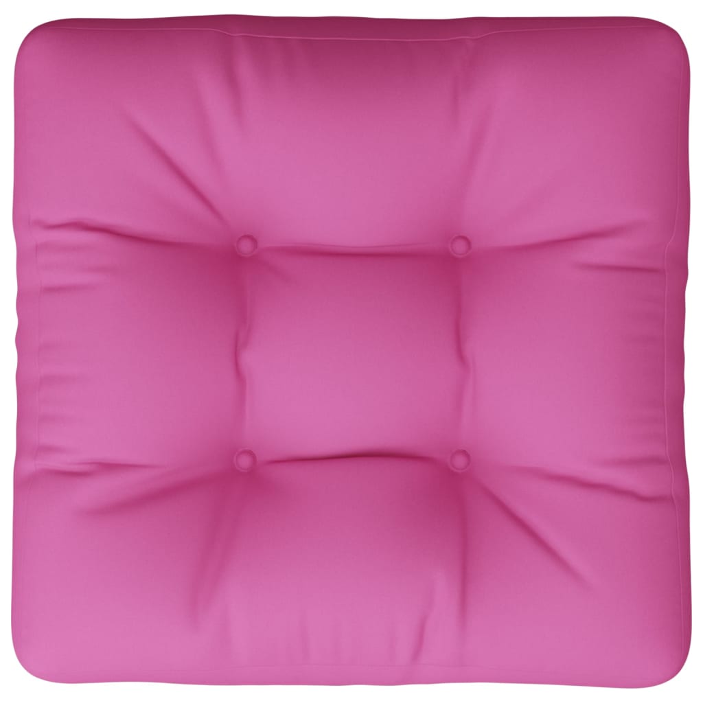 Palletkussen 58X58X0 Cm Oxford Stof Roze Voetensteun