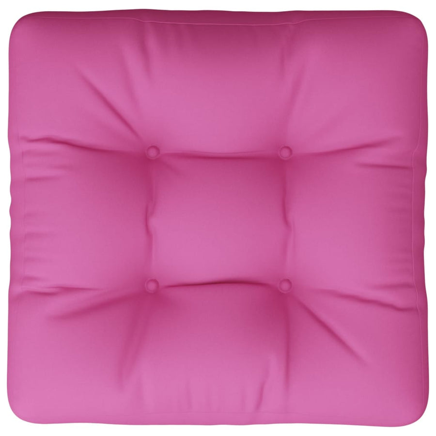 Palletkussen 58X58X0 Cm Oxford Stof Roze Voetensteun