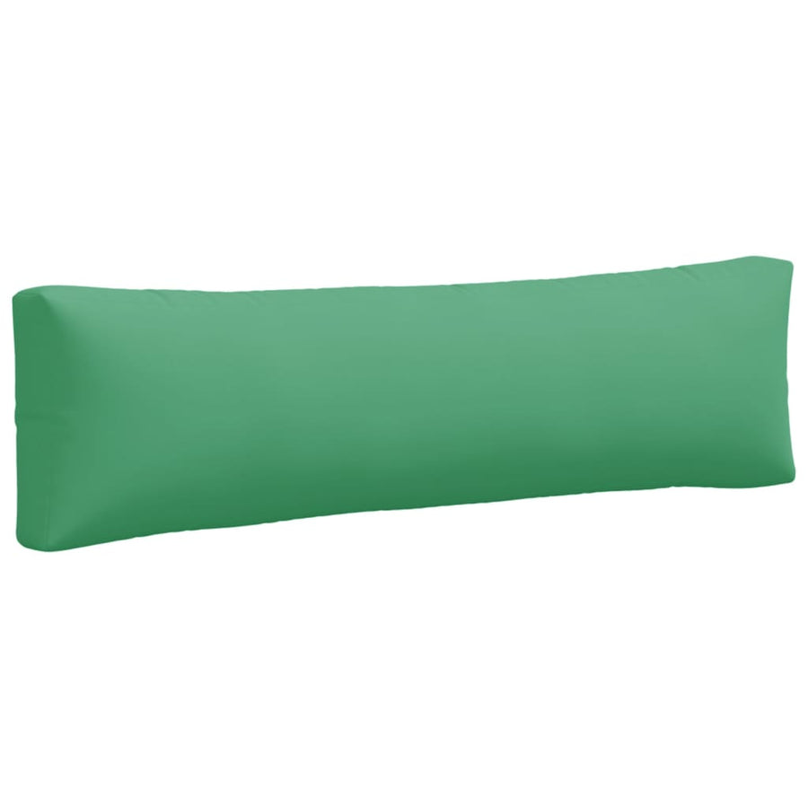 Palletkussens 2 st stof groen