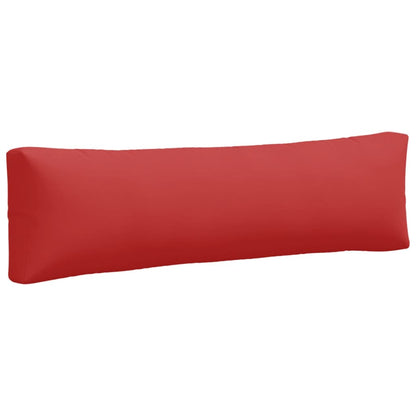 Palletkussens 2 st stof rood