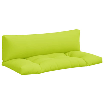Palletkussens 2 st stof felgroen