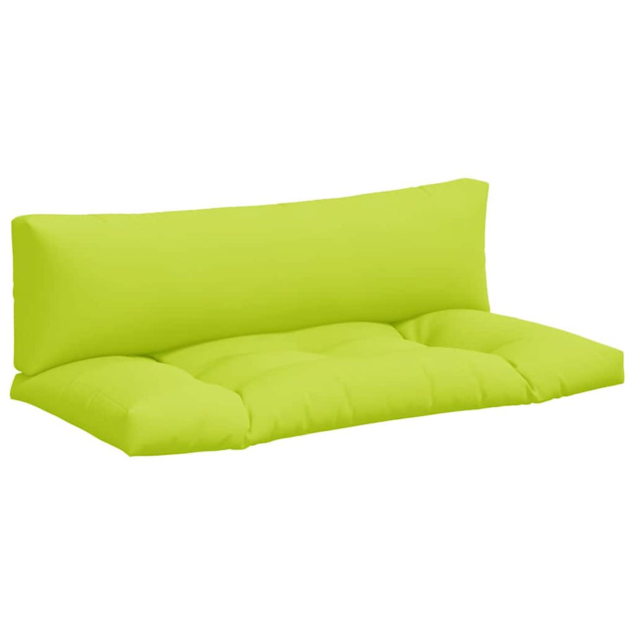 Palletkussens 2 st stof felgroen
