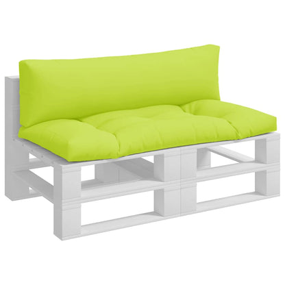 Palletkussens 2 st stof felgroen