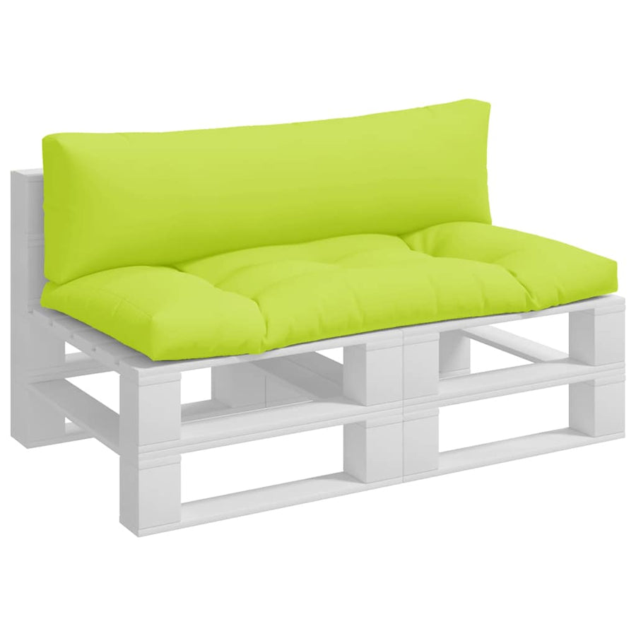 Palletkussens 2 st stof felgroen