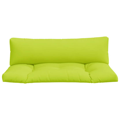 Palletkussens 2 st stof felgroen