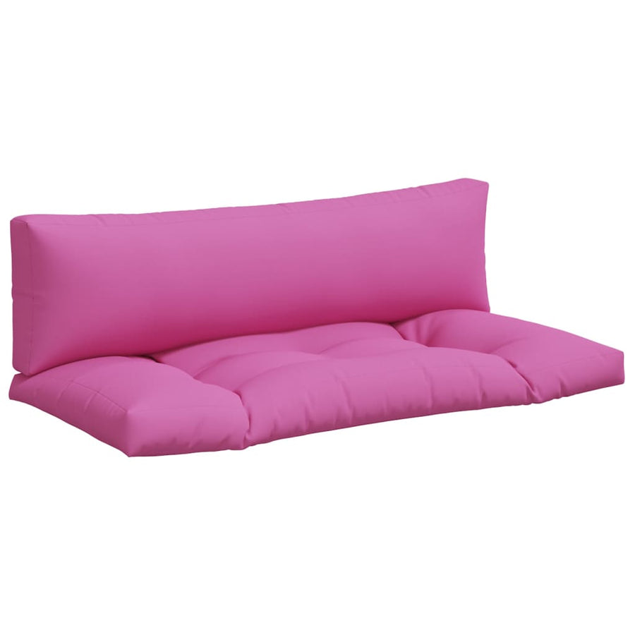Palletkussens 2 St Oxford Stof Roze Middenbank