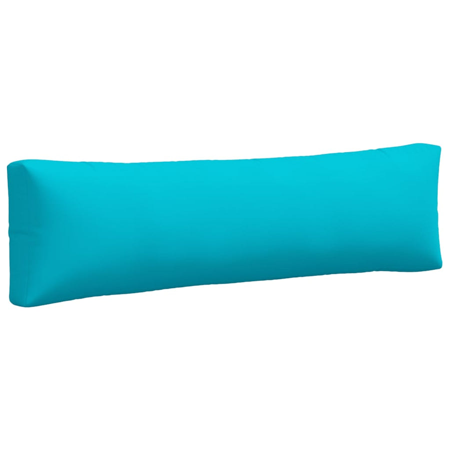 Palletkussens 2 St Oxford Stof Turquoise Middenbank