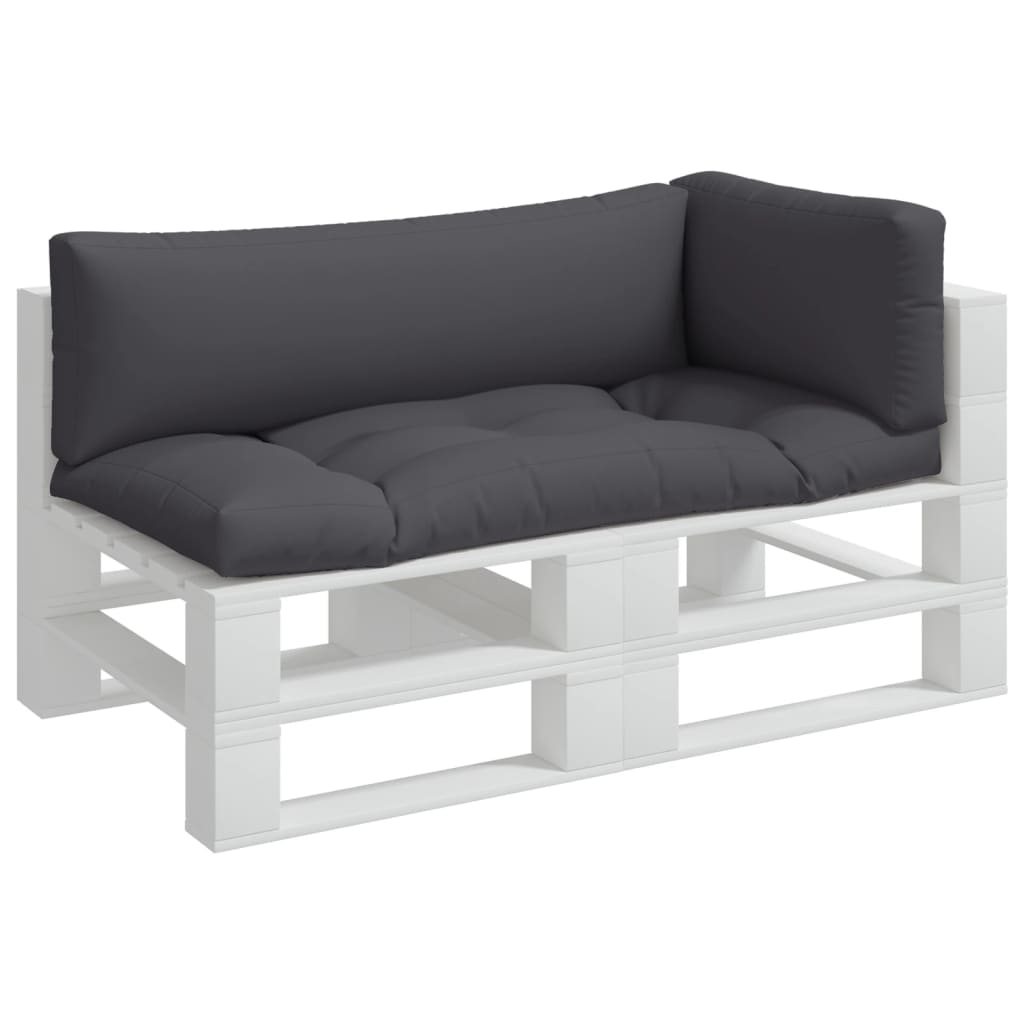Palletkussens Stof Kleurig 3 Antraciet
