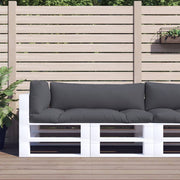 Pallet cushions 3 pcs fabric anthracite