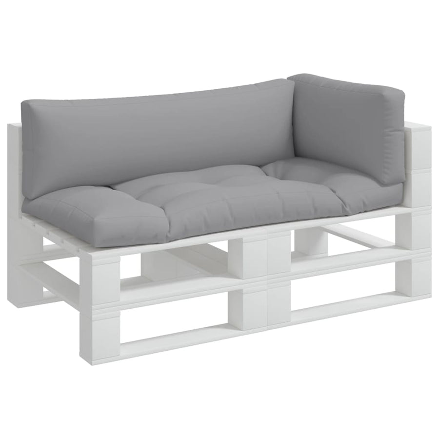 Palletkussens Stof 3 Grijs