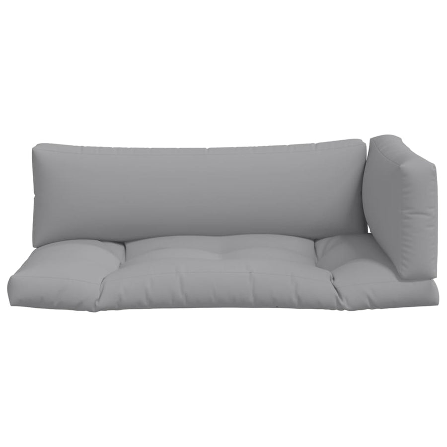 Palletkussens Stof 3 Grijs