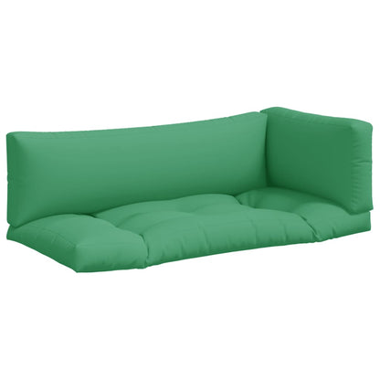 Palletkussens 3 st stof groen