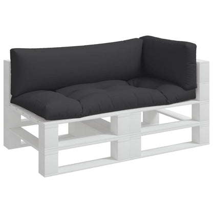 Palletkussens Stof 3 Zwart