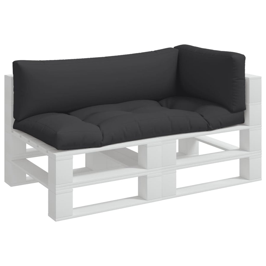 Palletkussens Stof 3 Zwart