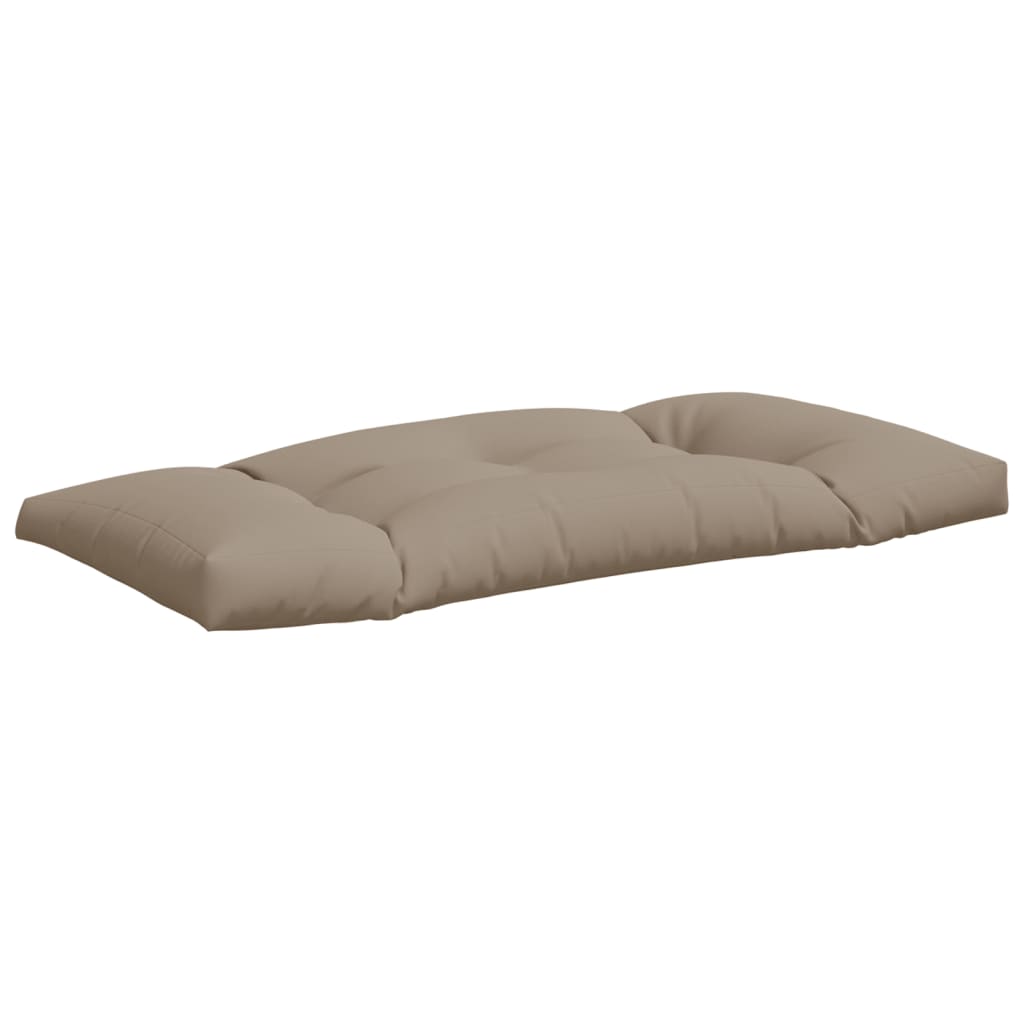 Palletkussens 3 st stof taupe
