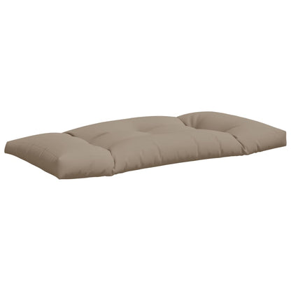 Palletkussens 3 st stof taupe