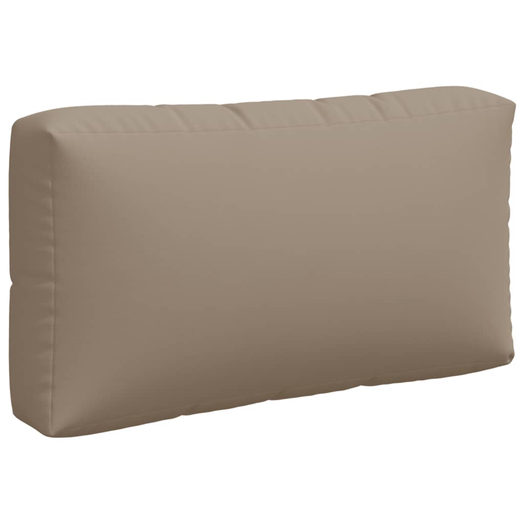 Palletkussens 3 st stof taupe