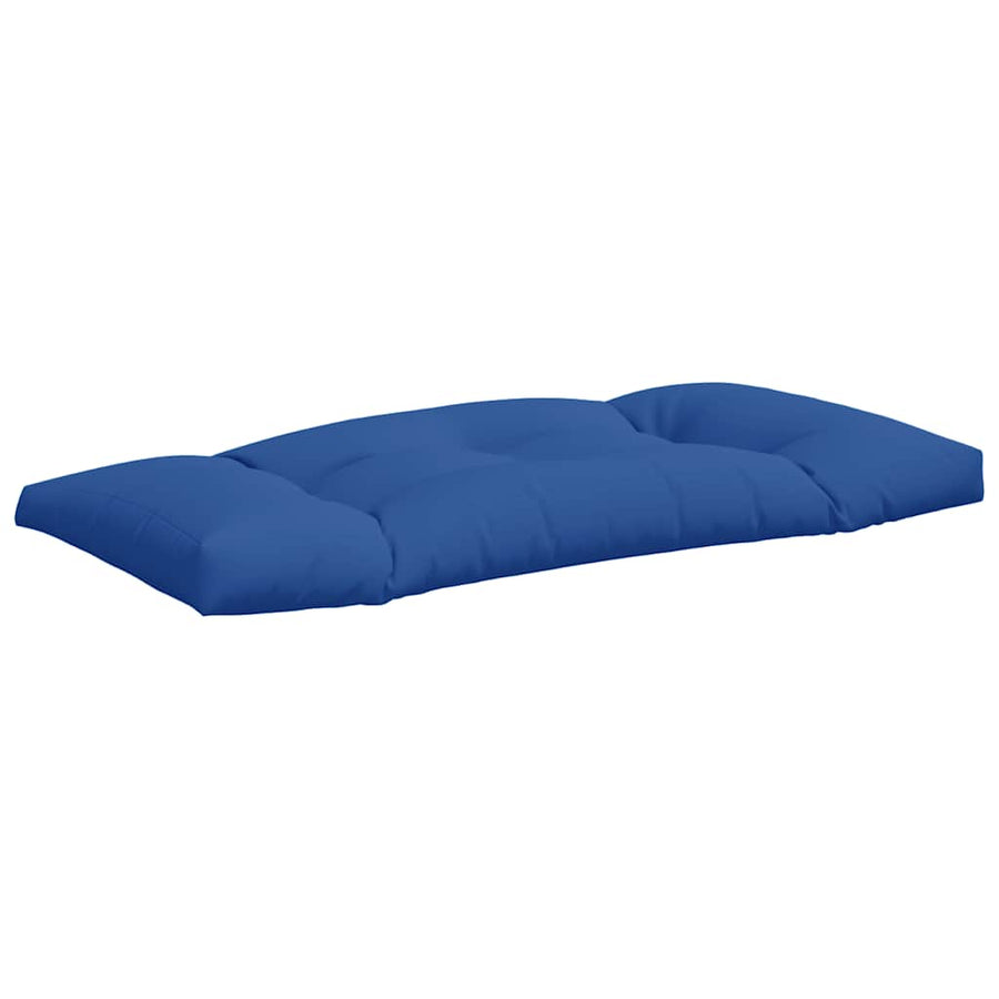 Palletkussens 3 st stof blauw