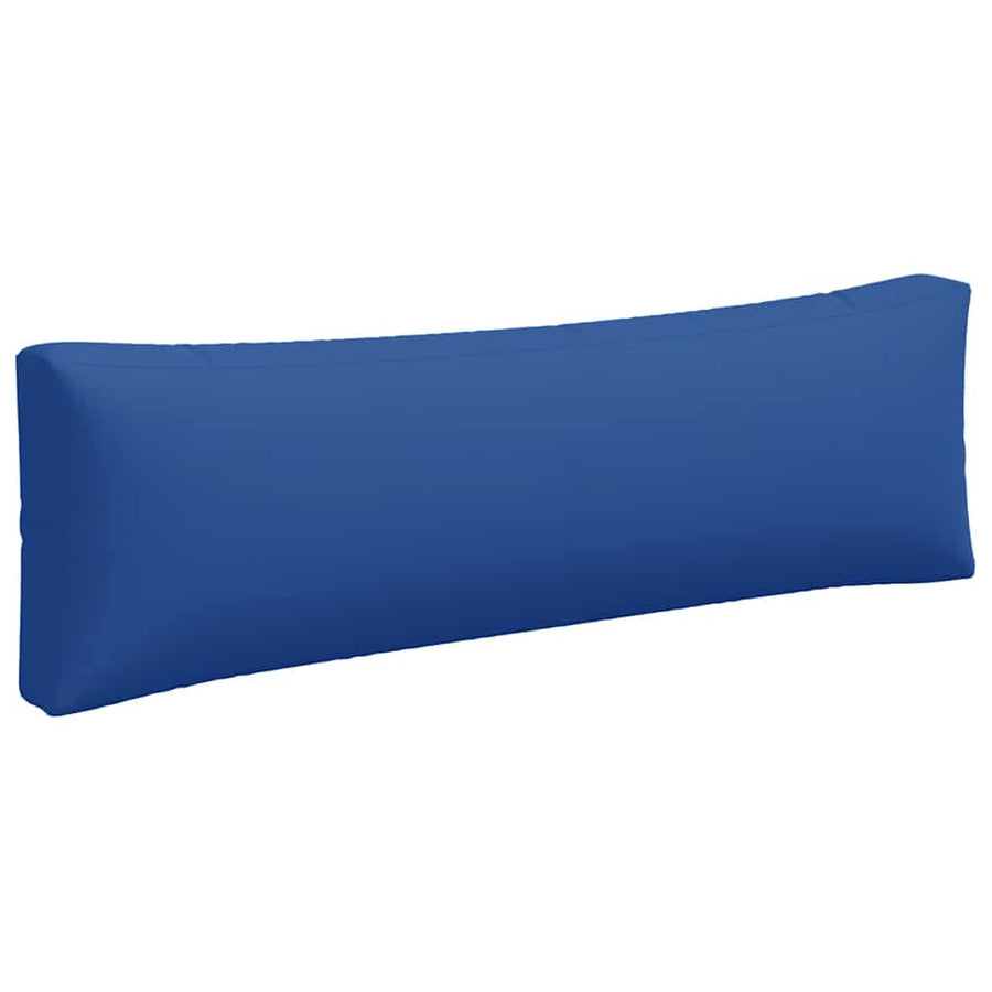 Palletkussens 3 st stof blauw