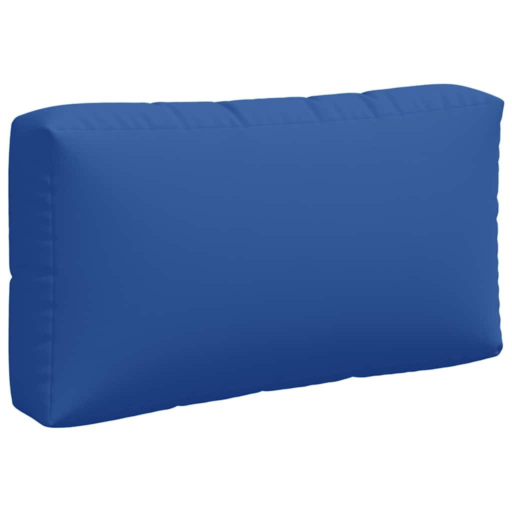 Palletkussens 3 st stof blauw