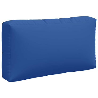 Palletkussens 3 st stof blauw