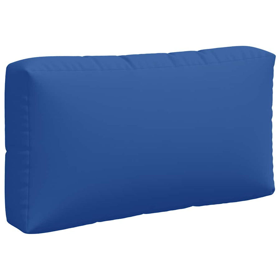Palletkussens 3 st stof blauw