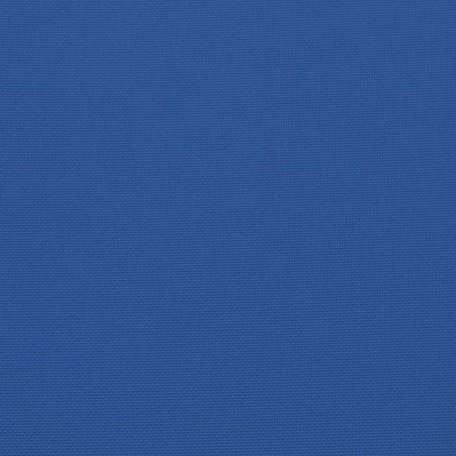 Palletkussens 3 st stof blauw