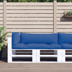 Pallet Cushions 3 pcs Fabric Blue