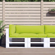 Palletkussens set van 3 groen stof