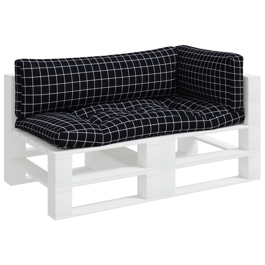 Palletkussens 3 St Ruitpatroon Oxford Stof 1