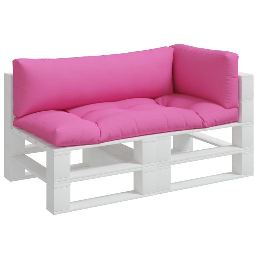 Palletkussens 3 st oxford stof roze
