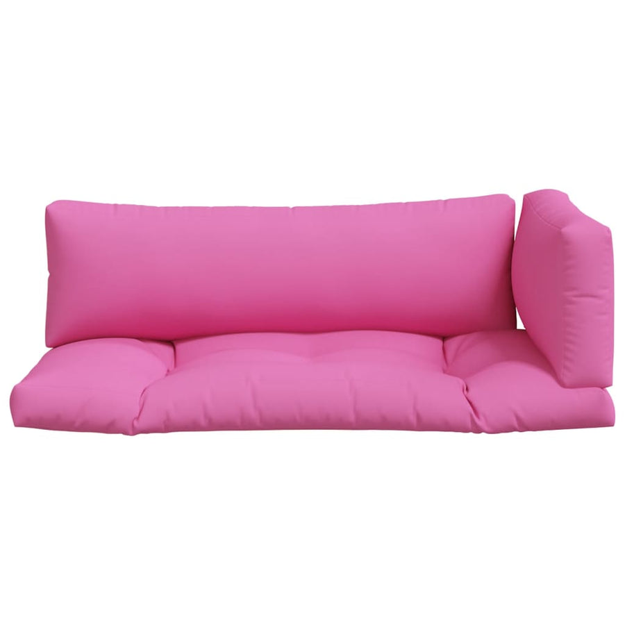 Palletkussens 3 st oxford stof roze