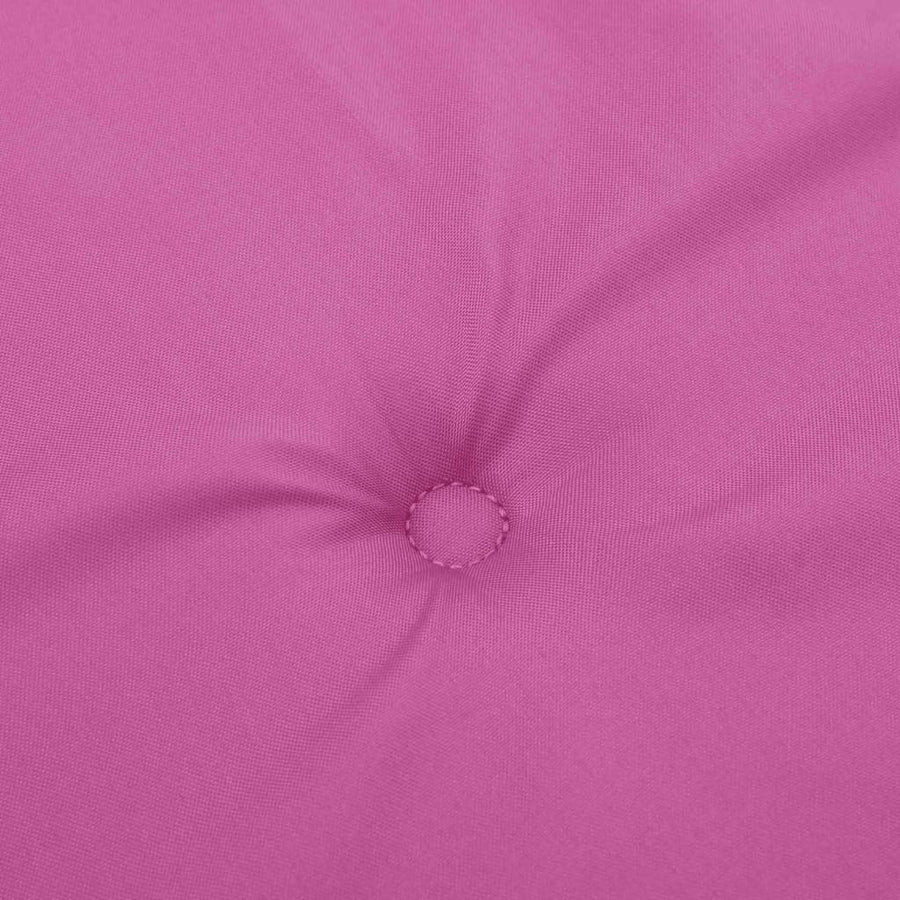 Tuinstoelkussens 4 st 50x50x3 cm stof roze 4 50 x 50 x 3 cm Roze