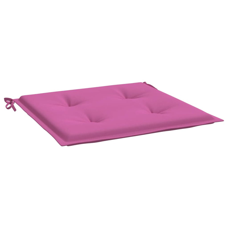 Tuinstoelkussens 6 st 50x50x3 cm stof roze 6 50 x 50 x 3 cm Roze