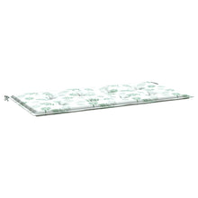 Tuinbankkussen 100x50x3 cm oxford stof bladpatroon