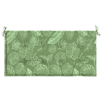 Tuinbankkussen 100x50x3 cm oxford stof bladpatroon 100 x 50 x 3 cm Bladontwerp