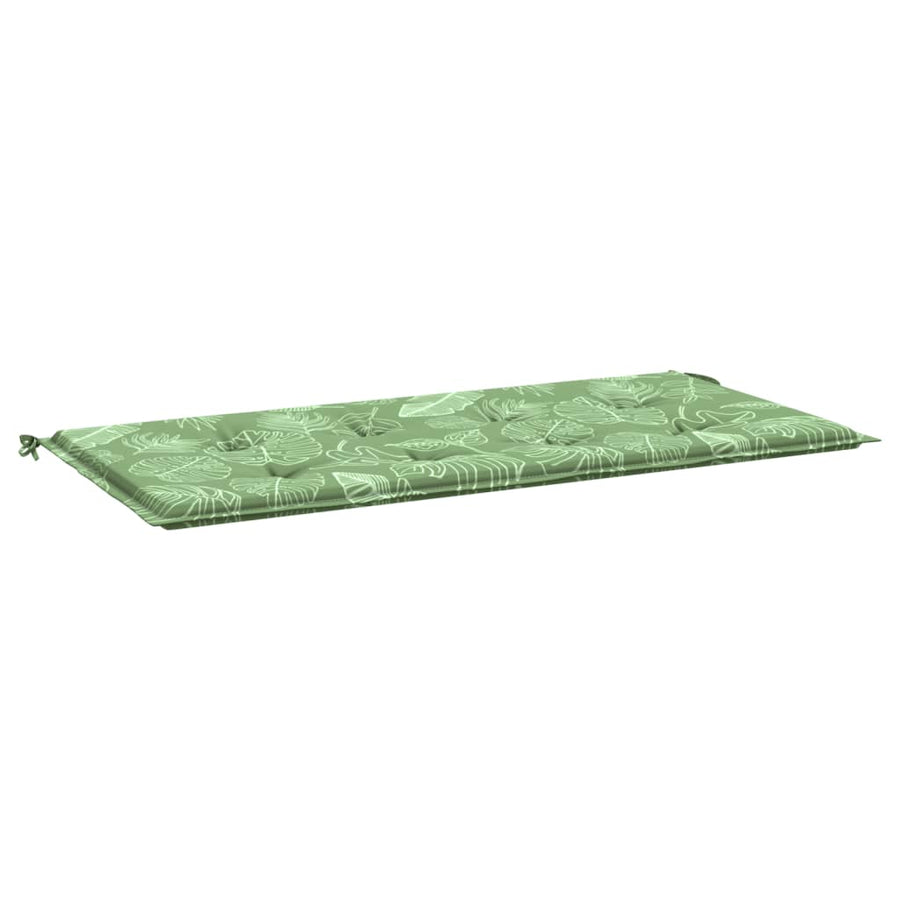 Tuinbankkussen 120x50x3 cm oxford stof bladpatroon 120 x 50 x 3 cm Bladontwerp