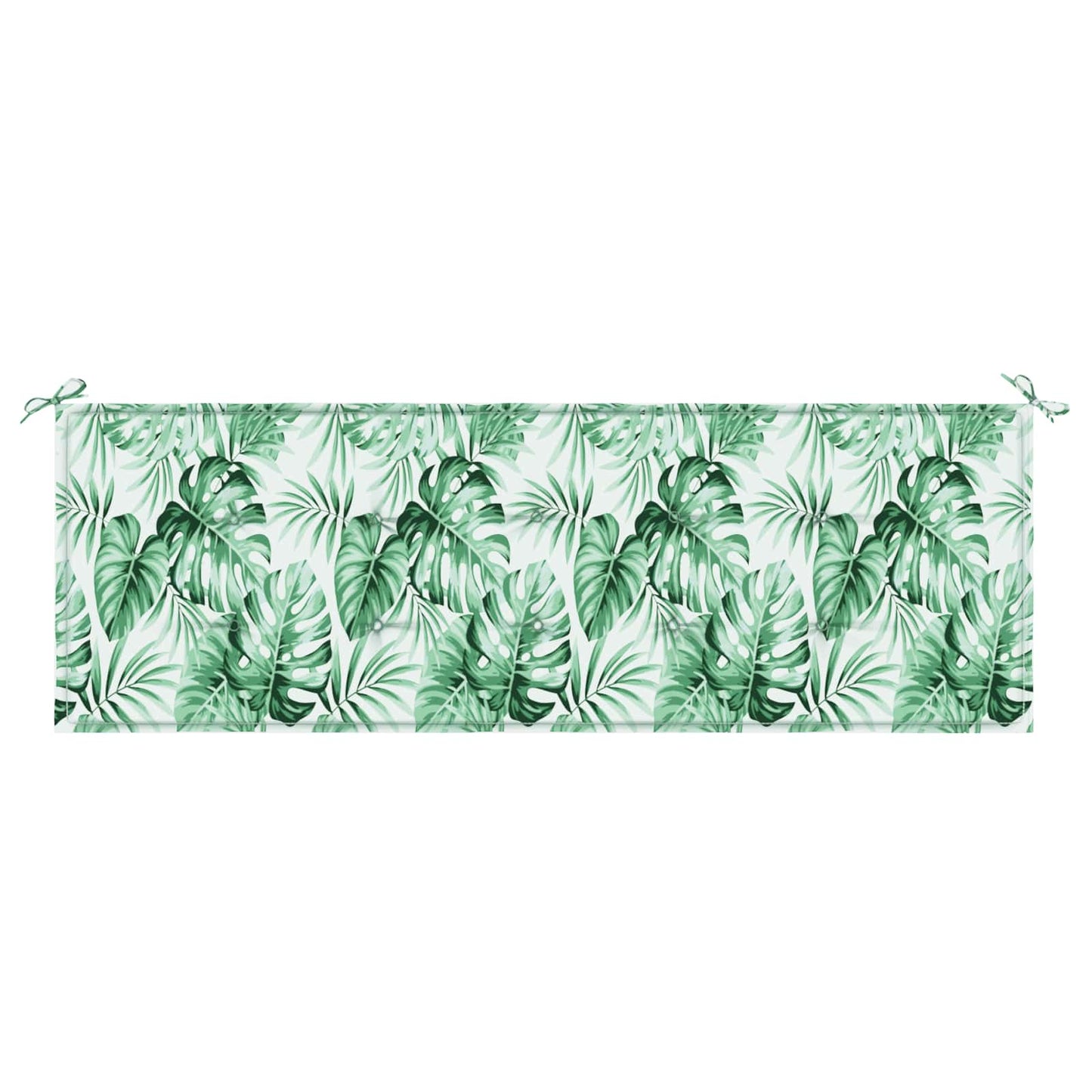 Bankkussen Blad Bladpatroon 150 x 50 x 3 cm Oxford Stof