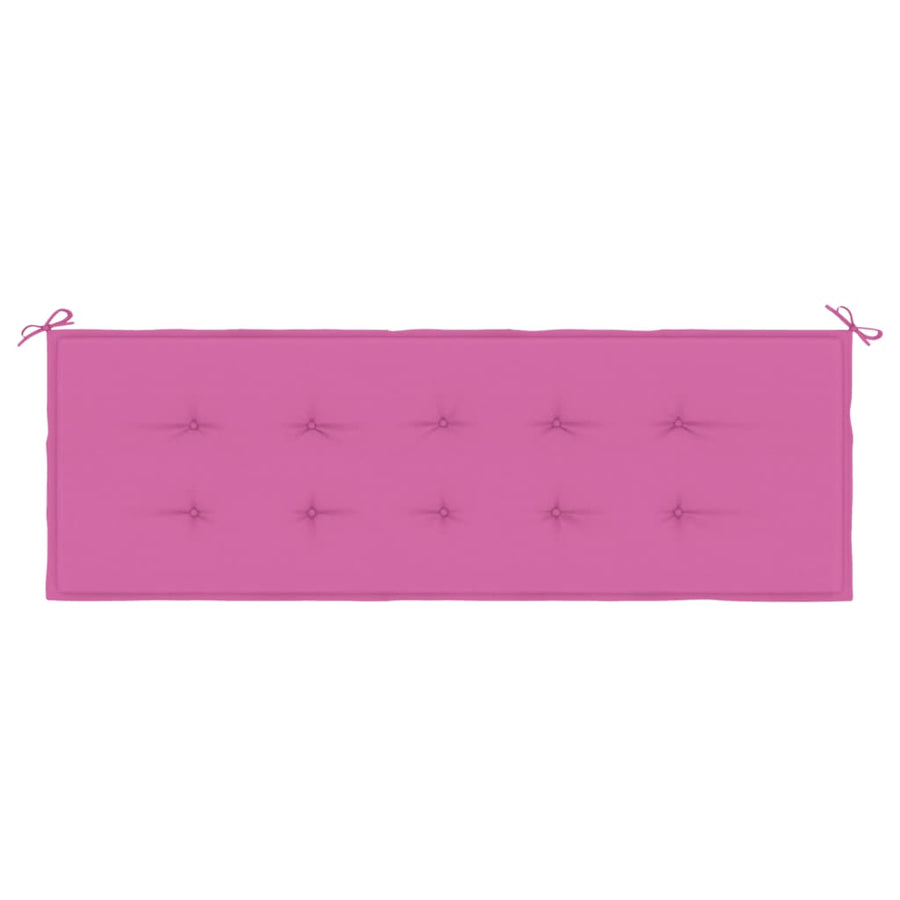 Tuinbankkussen 150x50x3 cm oxford stof roze 150 x 50 x 3 cm Roze