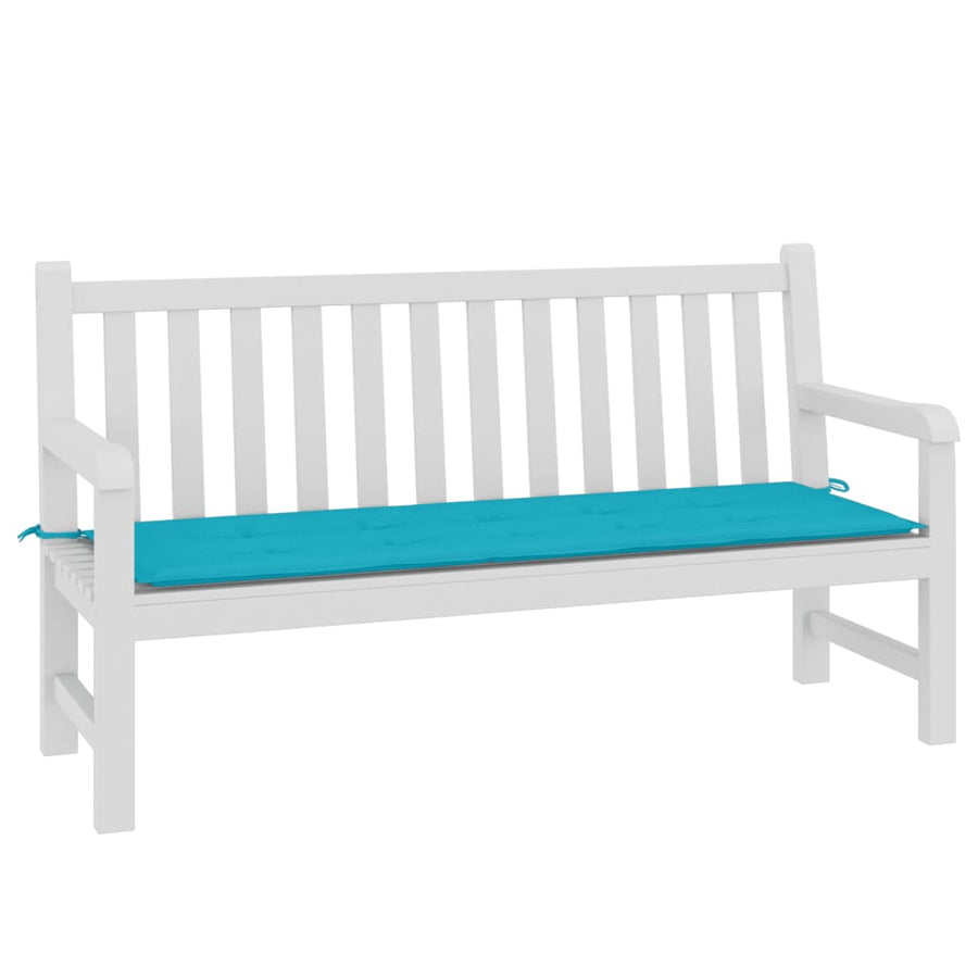 Tuinbankkussen 150x50x3 cm oxford stof turquoise 150 x 50 x 3 cm Turquoise