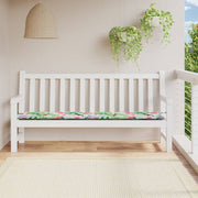 Tuinbankkussen 200x50x3 cm meerkleurig stof