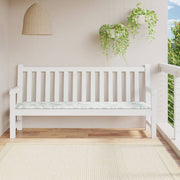 Tuinbankkussen 200x50x4 cm bladpatroon