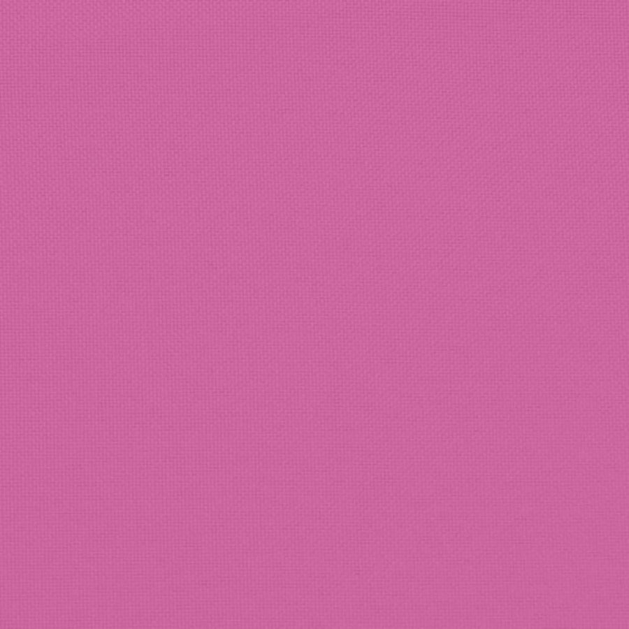 Tuinbankkussen 200x50x3 cm stof roze
