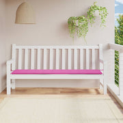 Tuinbankkussen roze 200x50x3 cm