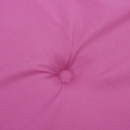 Stoelkussens Hoge Rug Stof 4 120 x 50 x 3 cm Roze