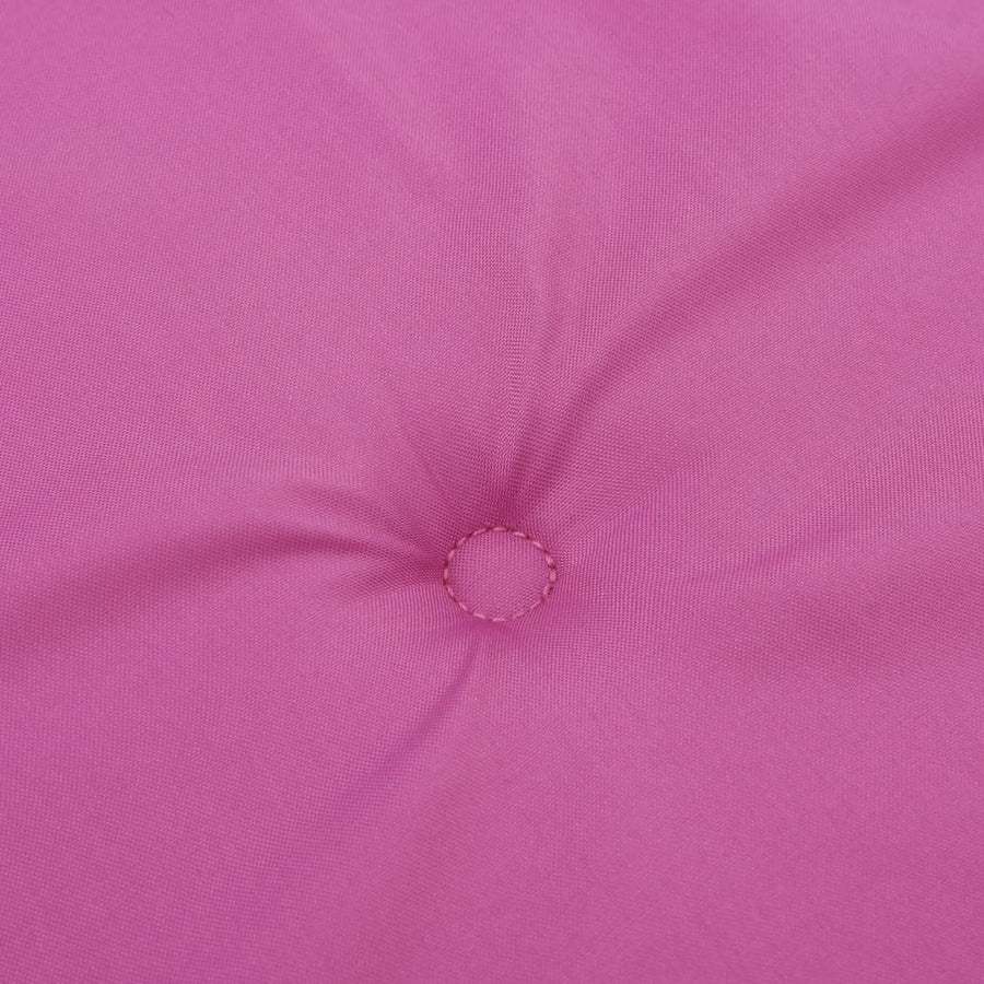 Stoelkussens Hoge Rug Stof 4 120 x 50 x 3 cm Roze